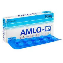 Amlo-Q 10mg Tablet (Amlodipine) – Blood Pressure and Heart Support Medicine