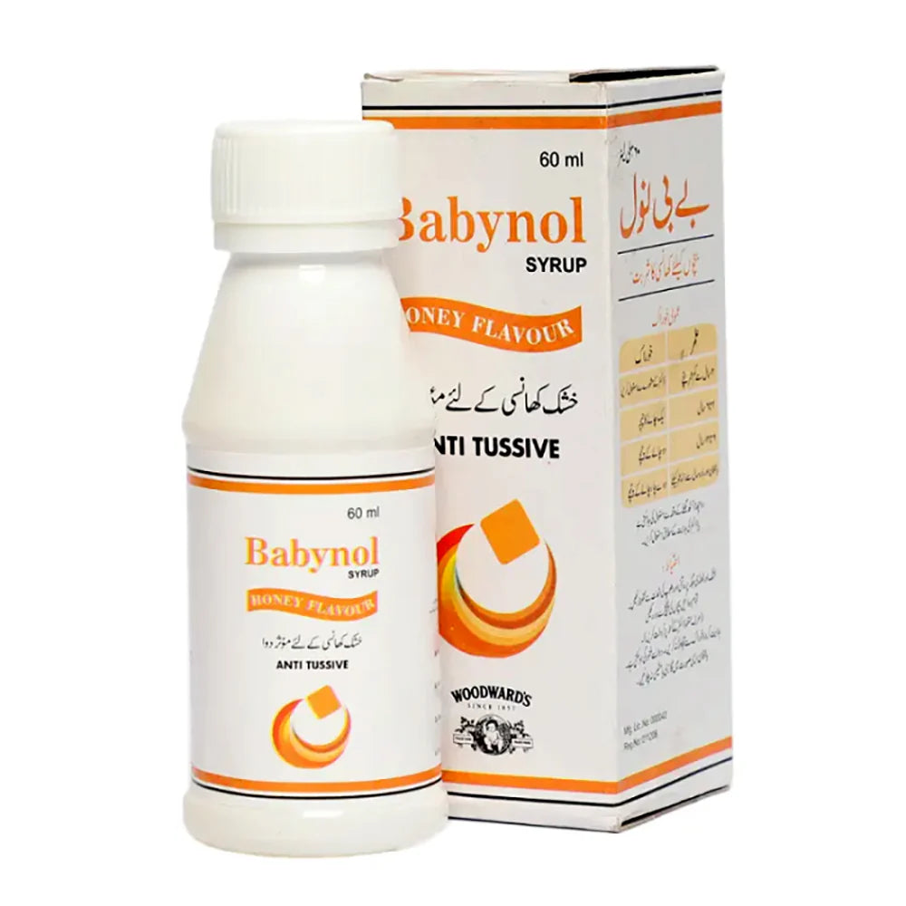 Babynol Syrup 60ml – Relief from Dry Cough for Children
