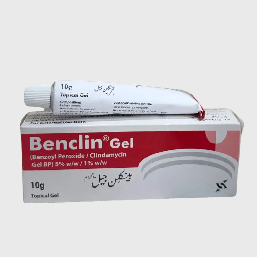 Benclin Gel (Benzoyl Peroxide / Clindamycin Gel BP) 10g