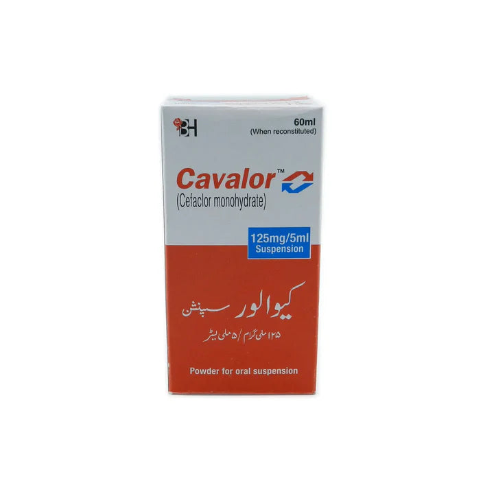 Cavalor 125mg/5ml Suspension – For Bacterial Infection Treatment