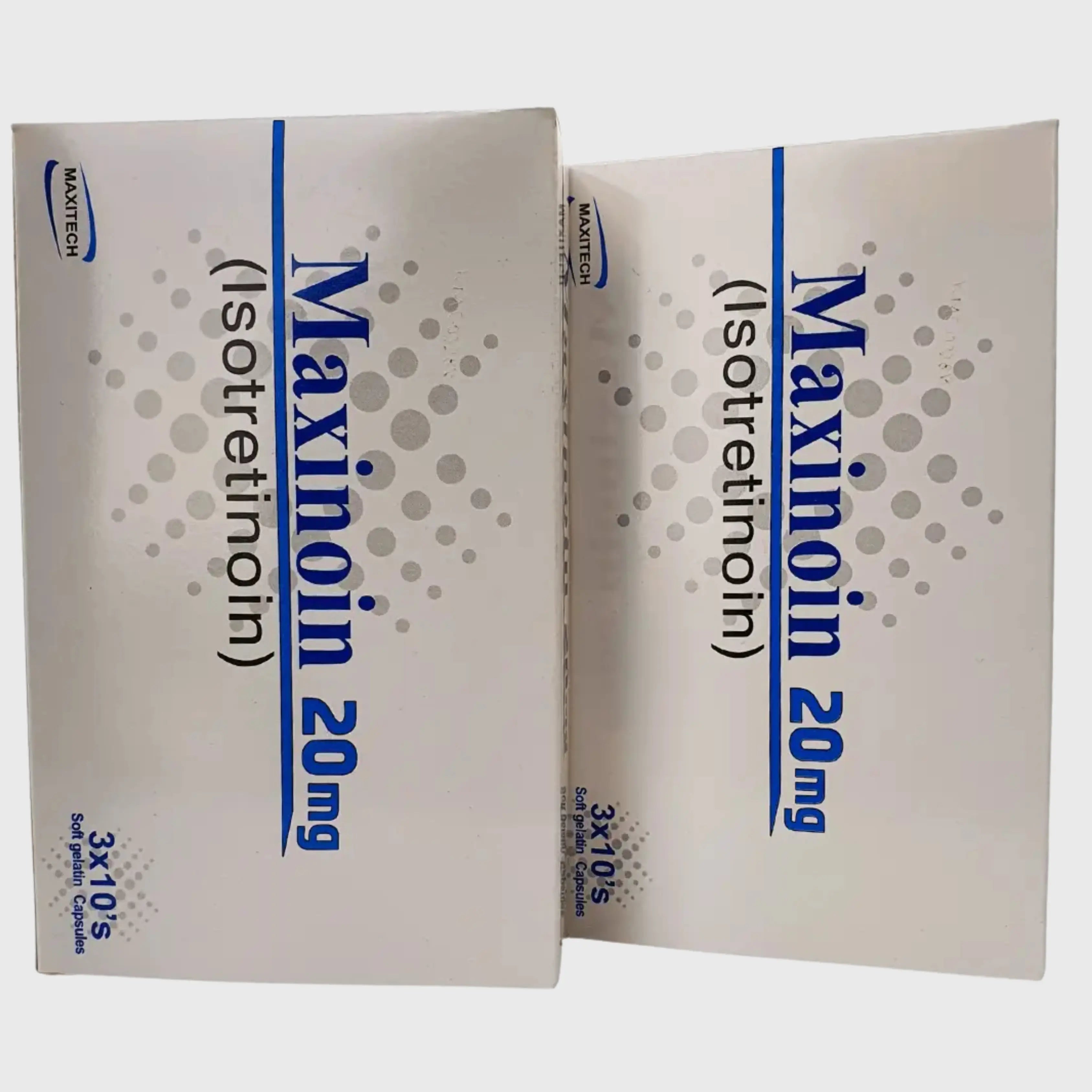 Maxinoin 20 mg Capsules – Intensive Acne Remission