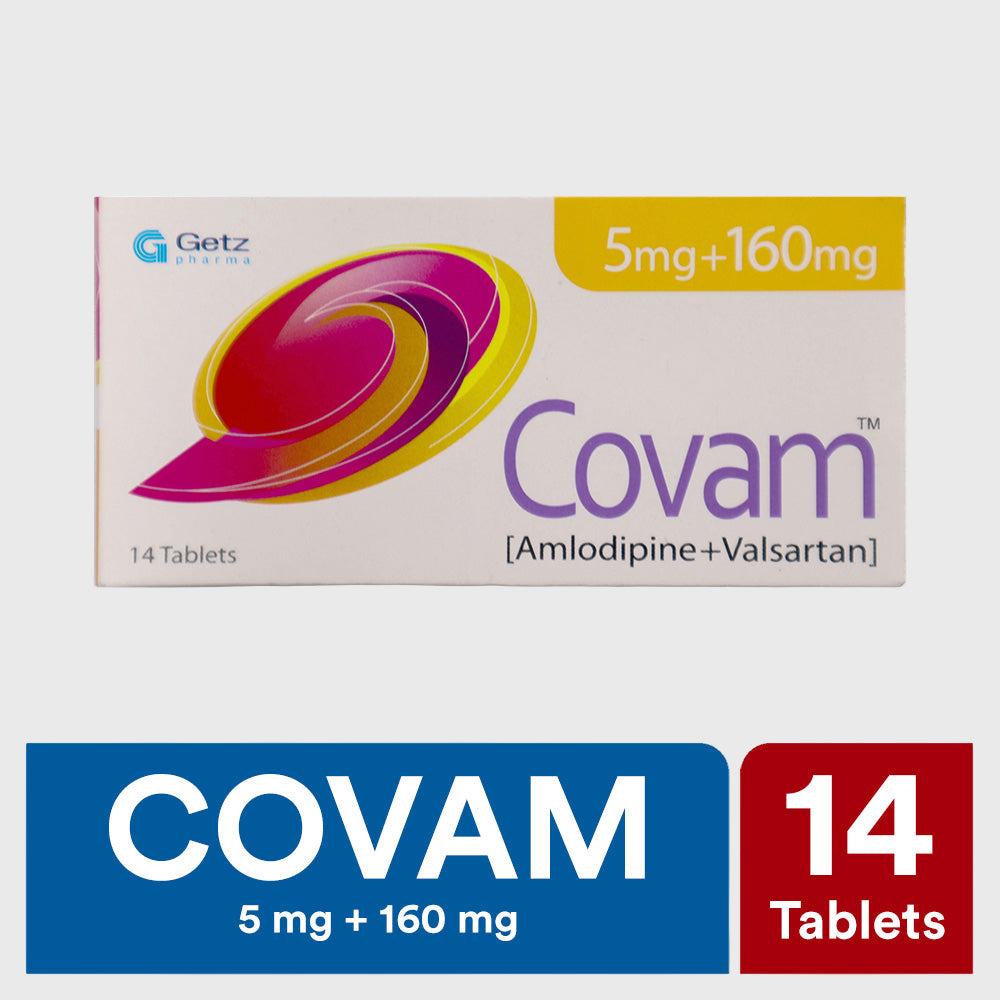 Covam 5/160 mg Tablet