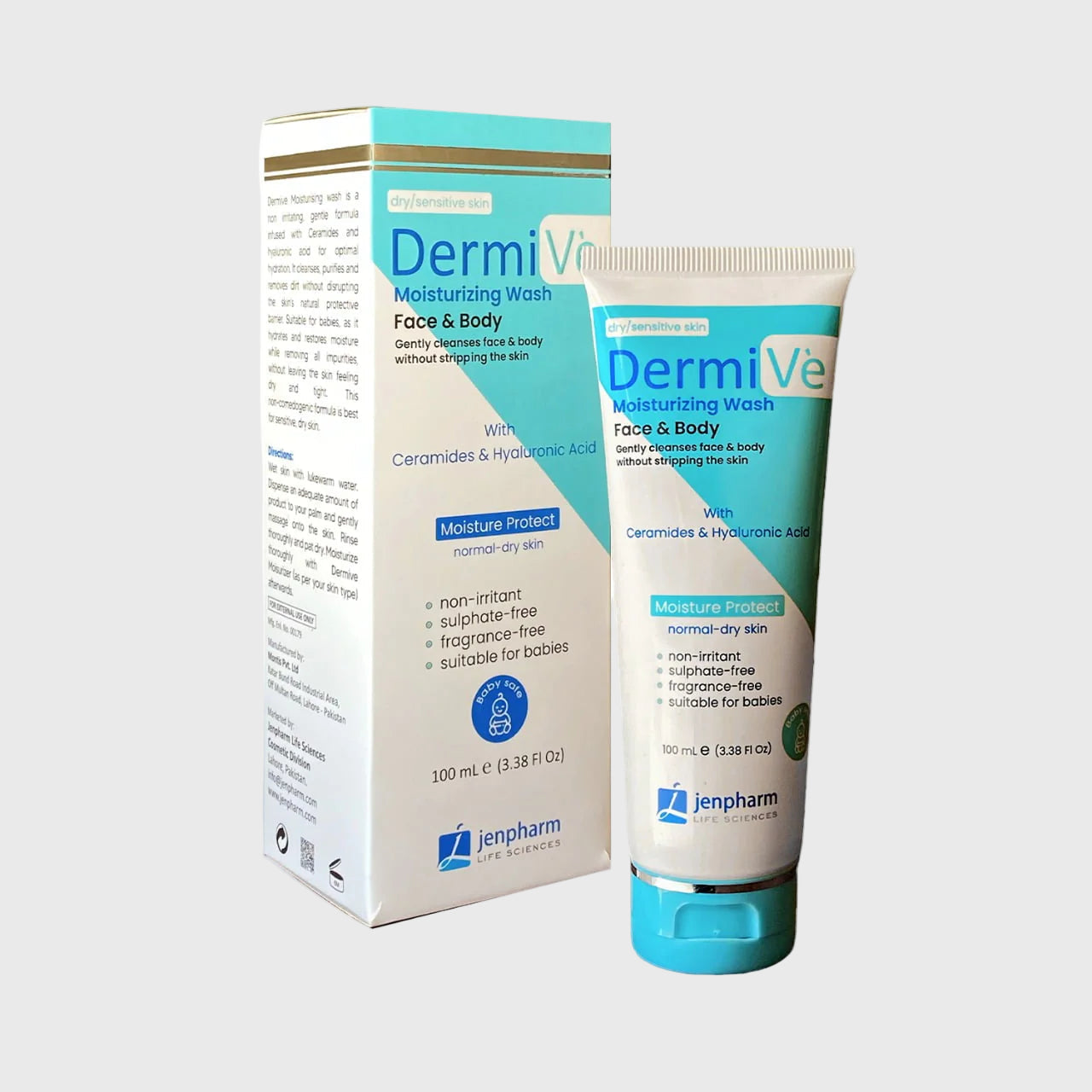 Dermive Moisturizing Facewash and Bodywash