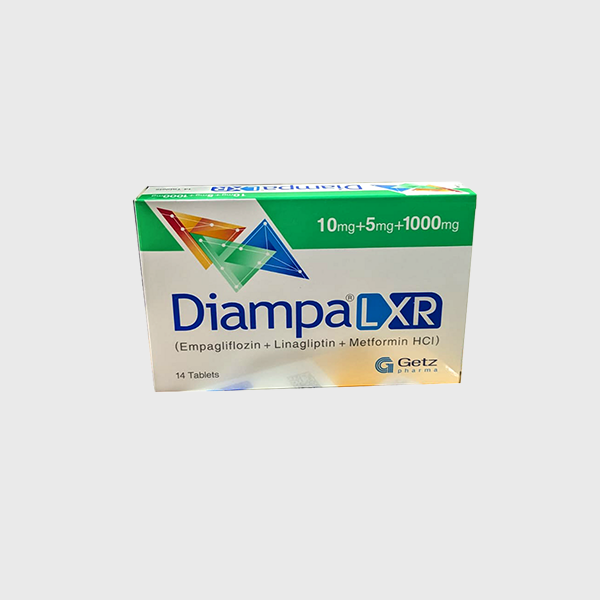 Diampa LXR 10+5+1000mg Tablet