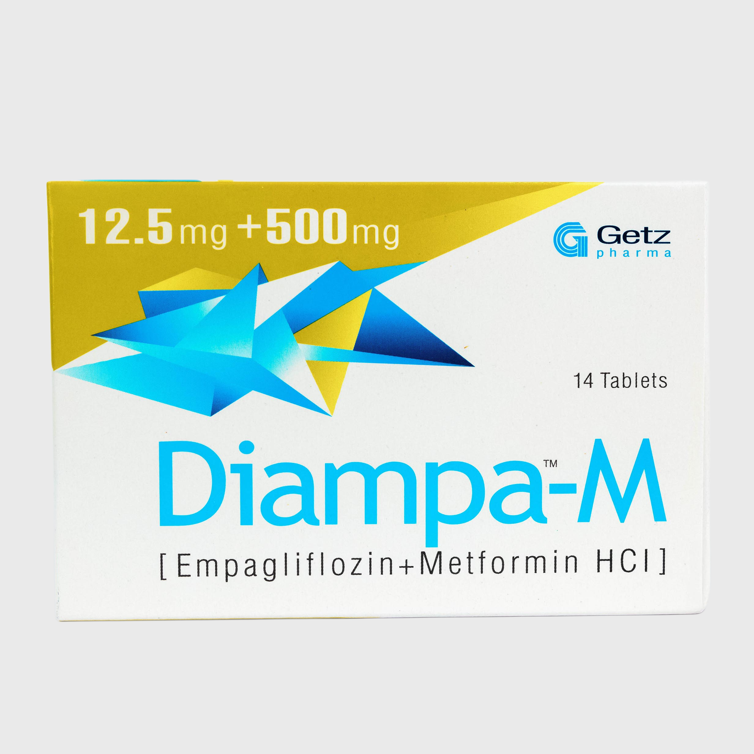 Diampa M 12.5/500mg Tablet