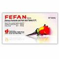Fefan Tablets Ferrous Fumarate + Folic Acid B.P. 30 Tablets