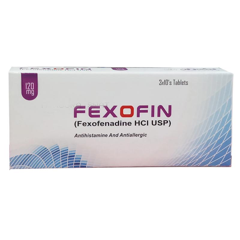 Fexofin 120mg Tablets (Fexofenadine HCl)