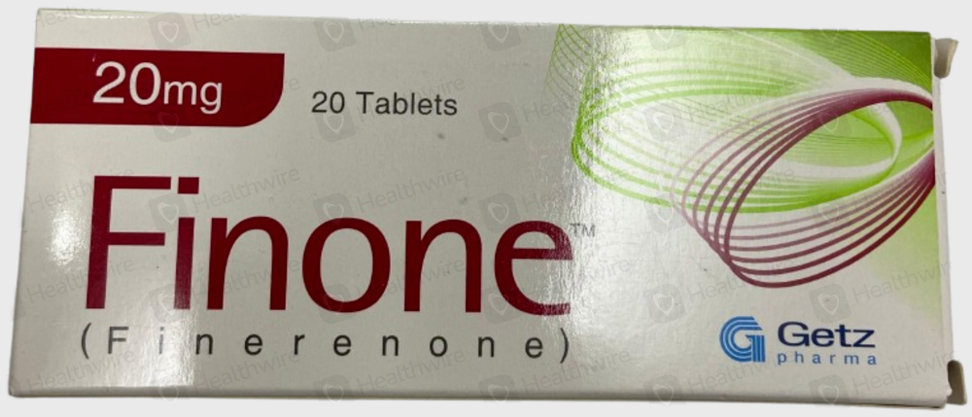 Finone 20mg Tablet – Finerenone