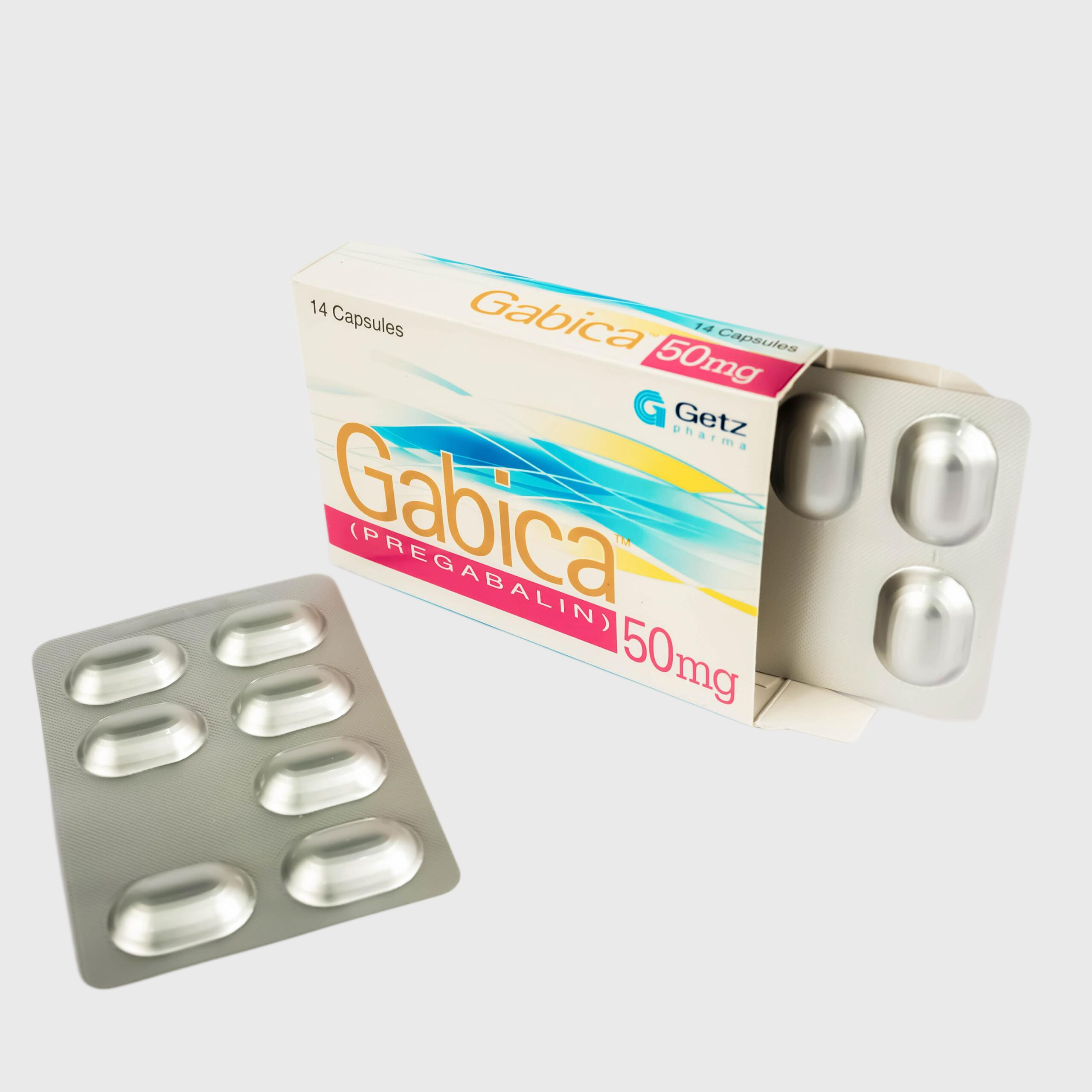 Gabica 50mg Capsule