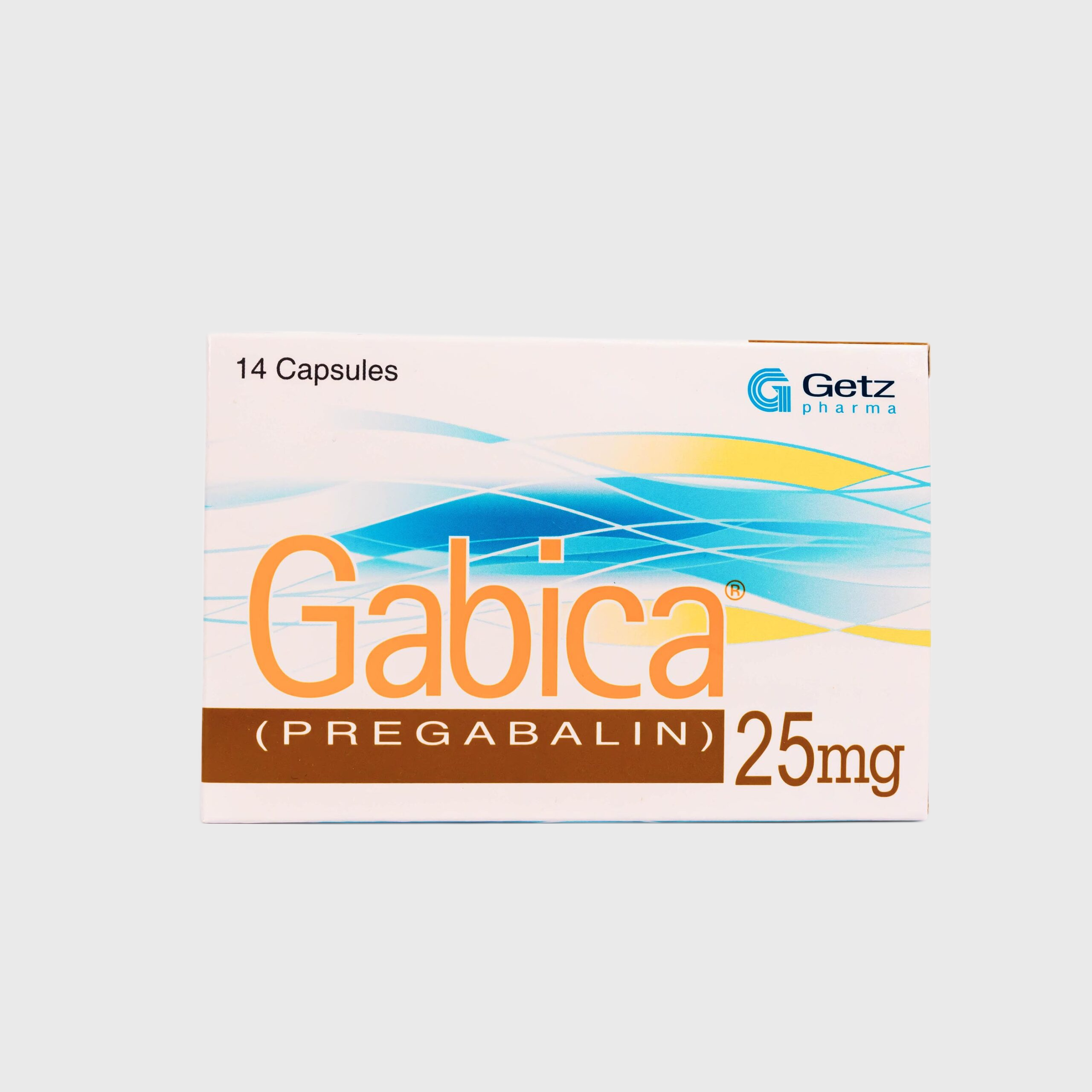 Gabica 25mg Capsule