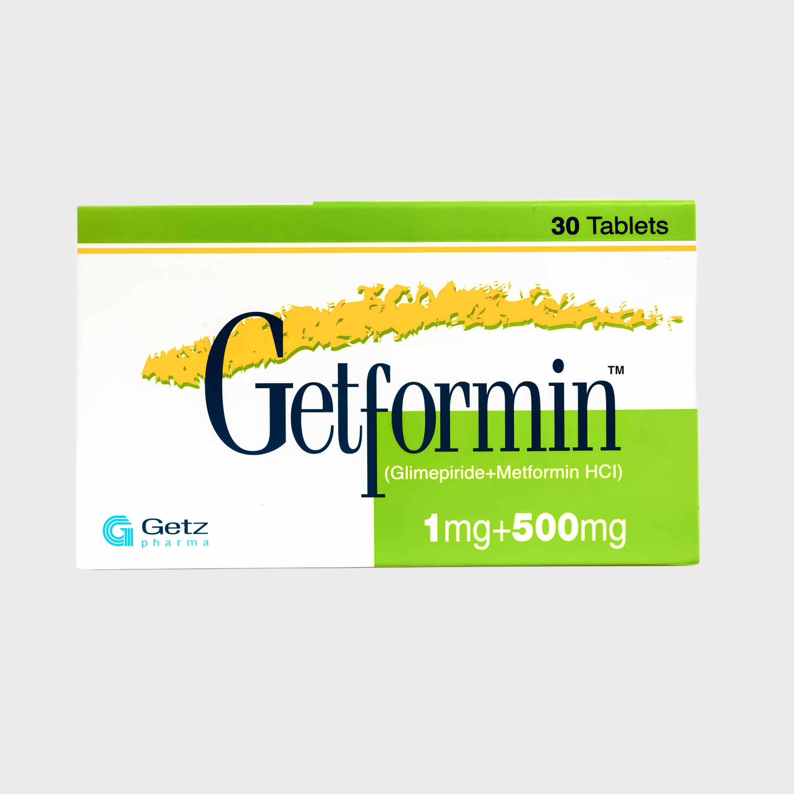 Getformin 1/500mg Tablet – Sitagliptin + Metformin