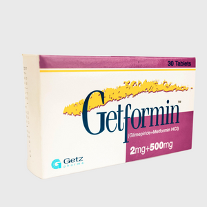 Getformin 2/500mg Tablet
