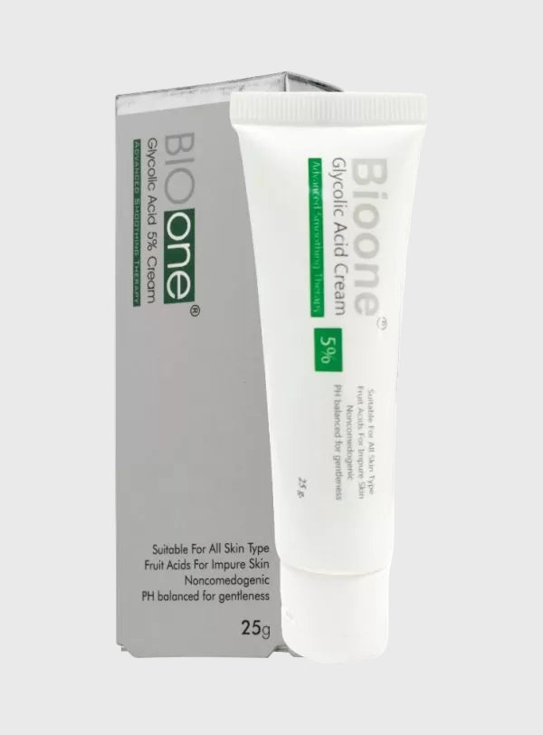 Bio One Glycolic Acid 5% Cream – Gentle Glow & Renewal
