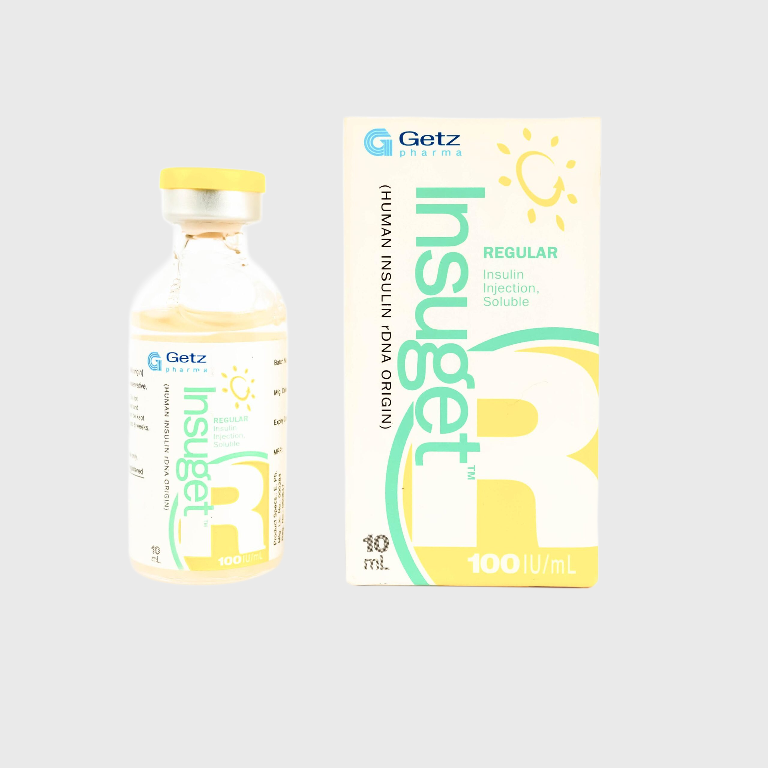 Insuget R 10ml Vial
