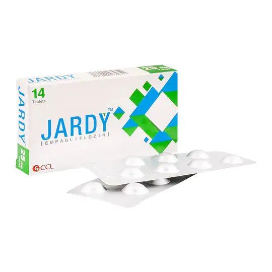 Jardy 25mg Tablets (Empagliflozin) – Blood Sugar Control Tablets