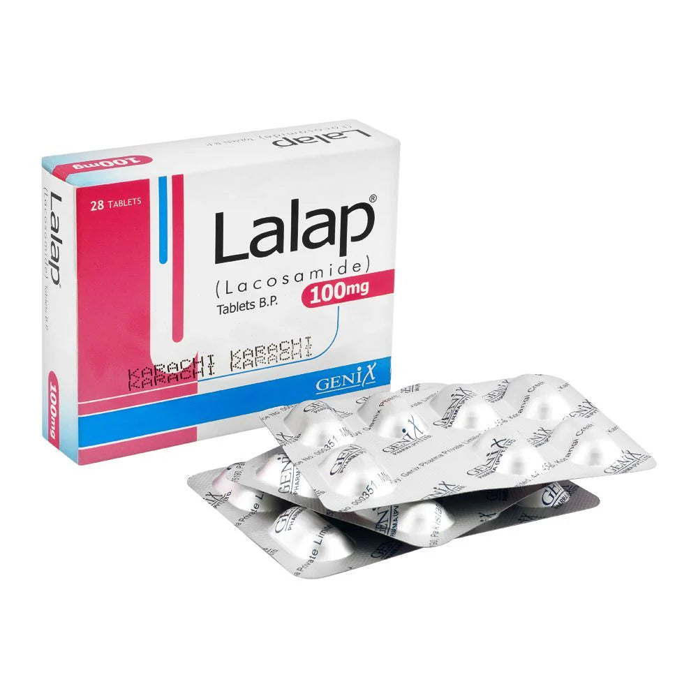 Lalap 100mg (Lacosamide) Tablets – For Epilepsy Seizure Control