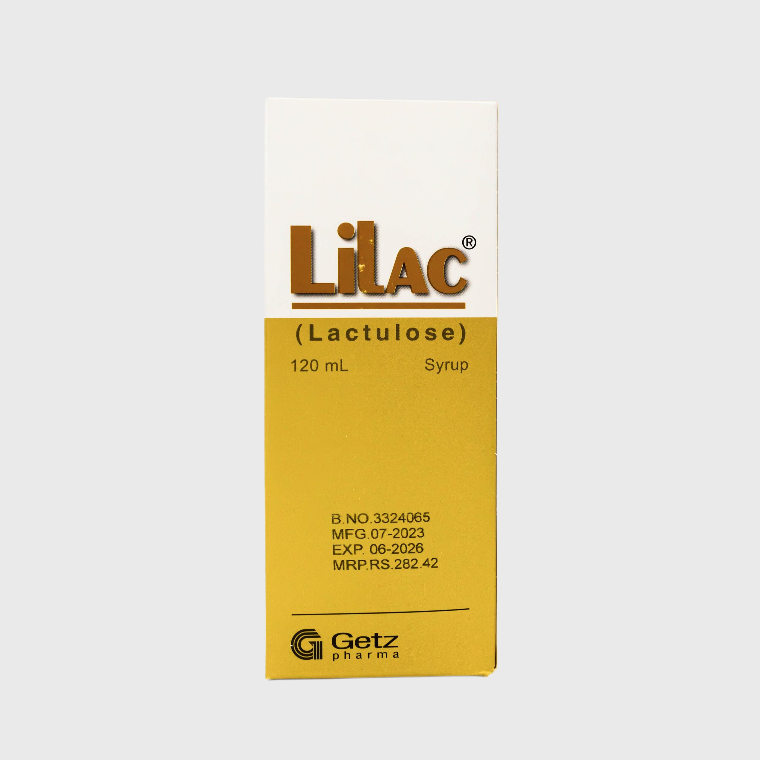 Lilac 120ml Syrup – Gentle Laxative for Constipation