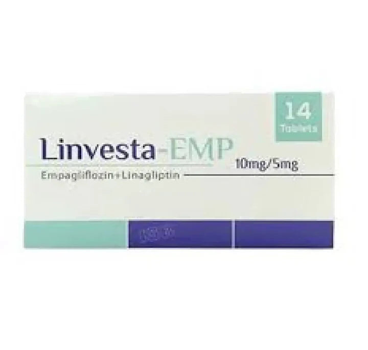 Linvesta EMP 10/5mg Tablet – Blood Sugar Control for Diabetes