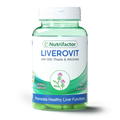 Milk thistle liver support supplement