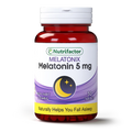 Melatonin 5 mg sleep support tablets