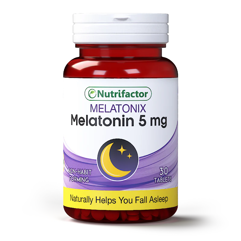 Melatonin 5 mg sleep support tablets