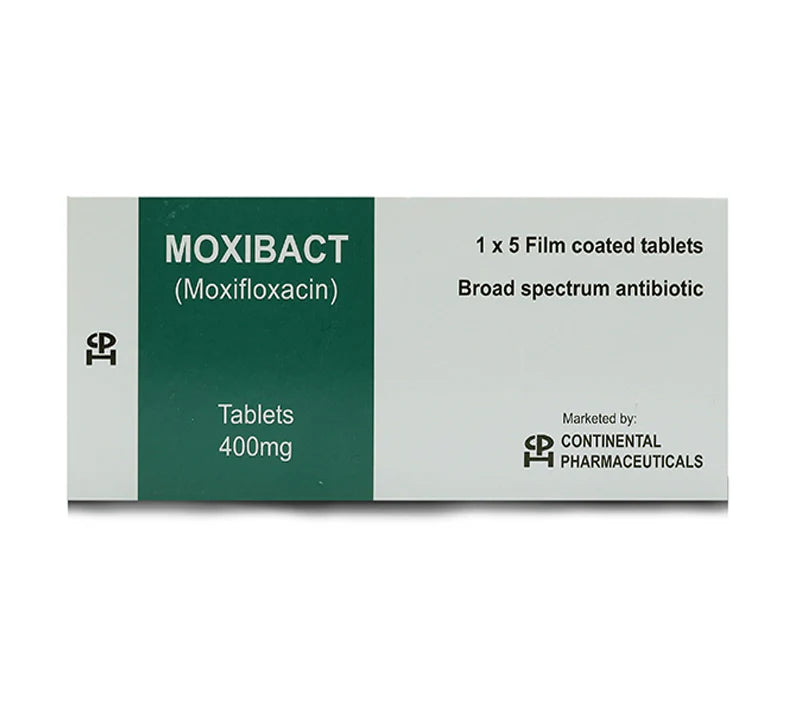 Moxibact 400mg Tablets – Moxifloxacin Broad Spectrum Antibiotic