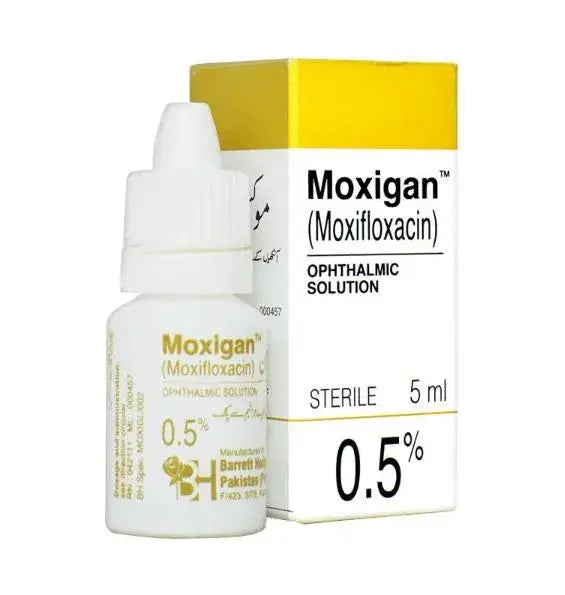 Moxigan 0.5% Eye Drops  – Bacterial Eye Infection Treatment
