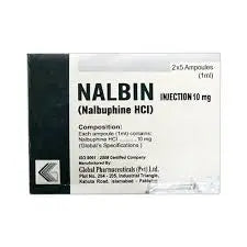 Nalbin 10mg Injection (Nalbuphine Hydrochloride) – Moderate to Severe Pain Relief Medicine