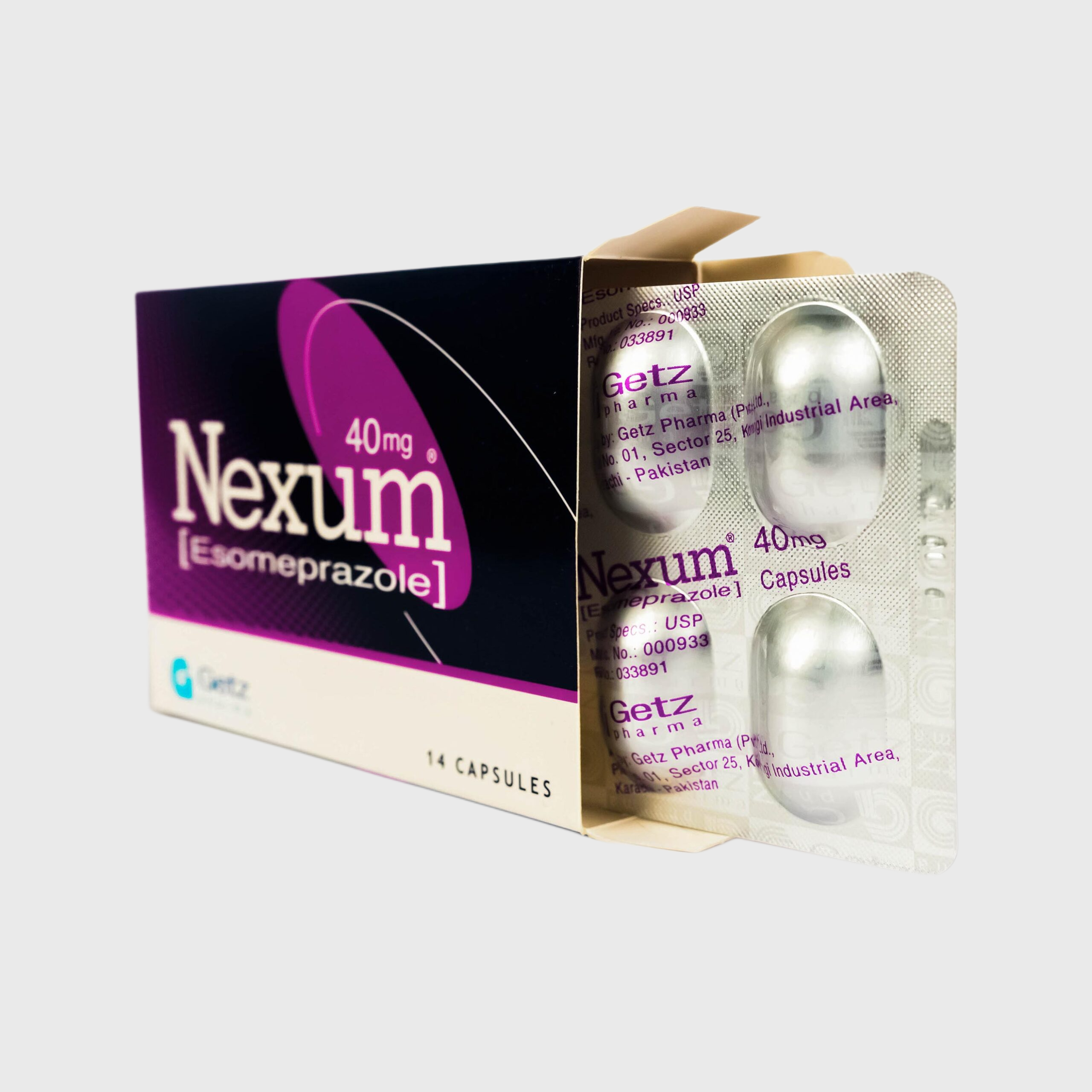 Nexum 40mg Capsule