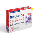 Nitroscot SR 2.6mg capsules chest pain prevention Pakistan
