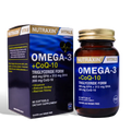 Nutraxin Omega 3 + CoQ10 Capsules for Heart Health & Energy Support