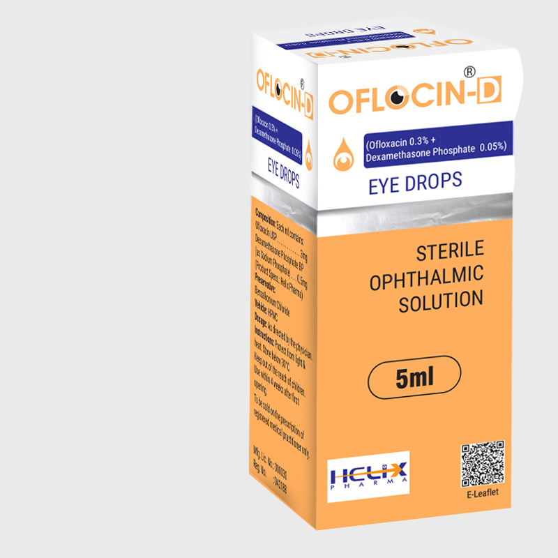 Oflocin D Eye Drops 