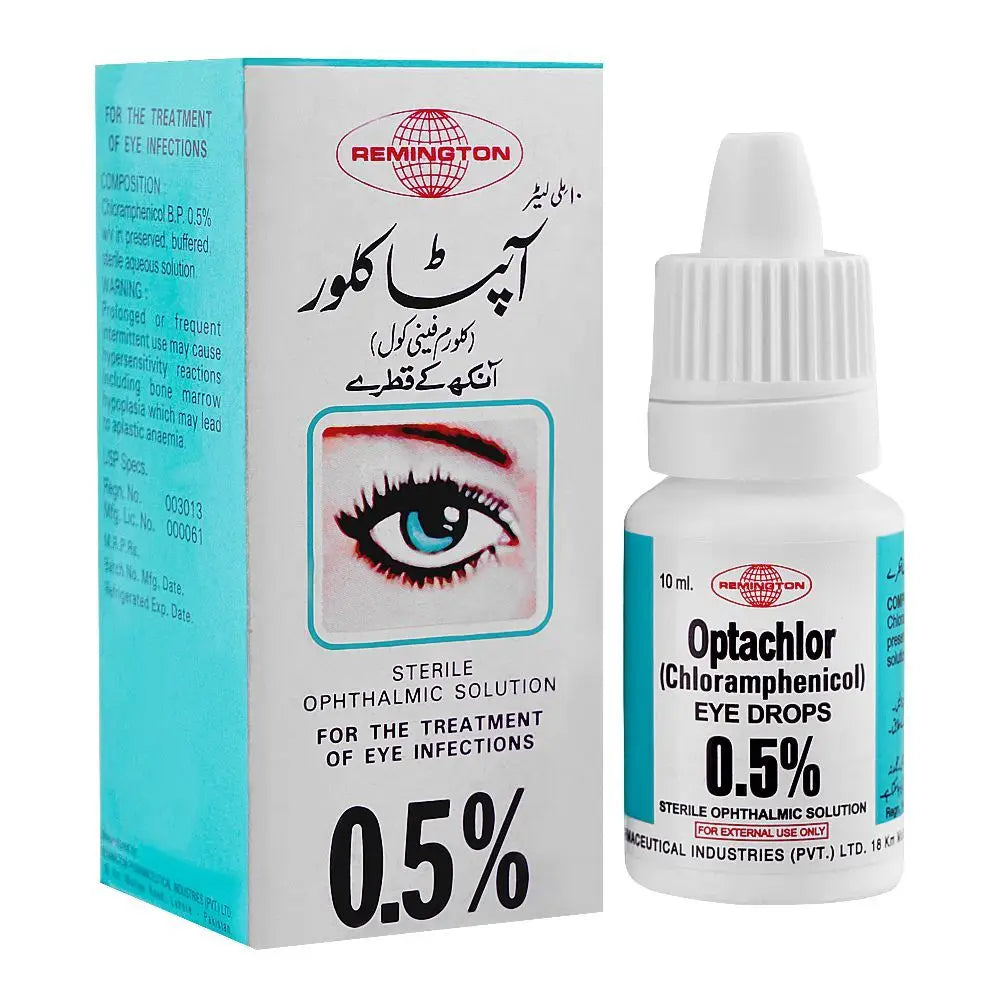 Optachlor 10ml Eye Drops – For Bacterial Eye Infection Treatment