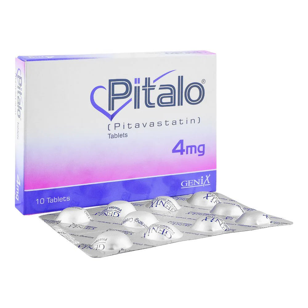Pitalo 4mg pitavastatin tablets for cholesterol Pakistan