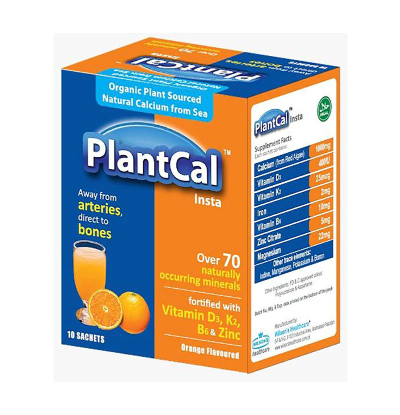 Plantcal Insta Sachets – For Bone Strength and Calcium Support