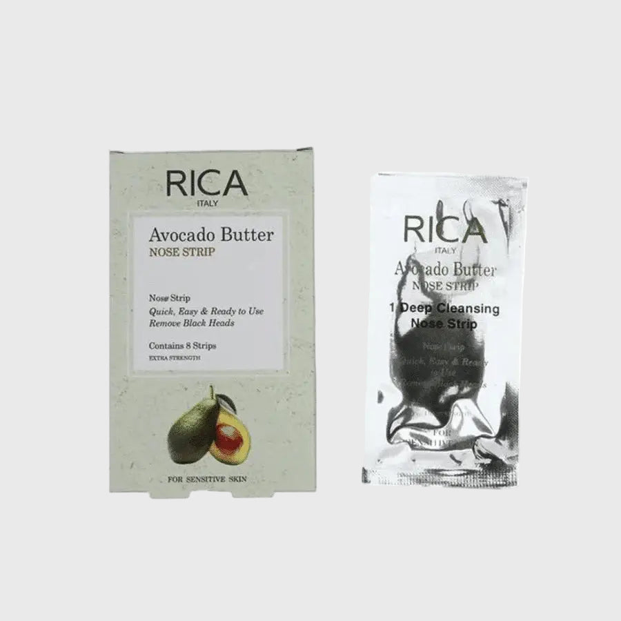RICA AVOCADO BUTTER PORE CLEANSING STRIPS 8 COUNT
