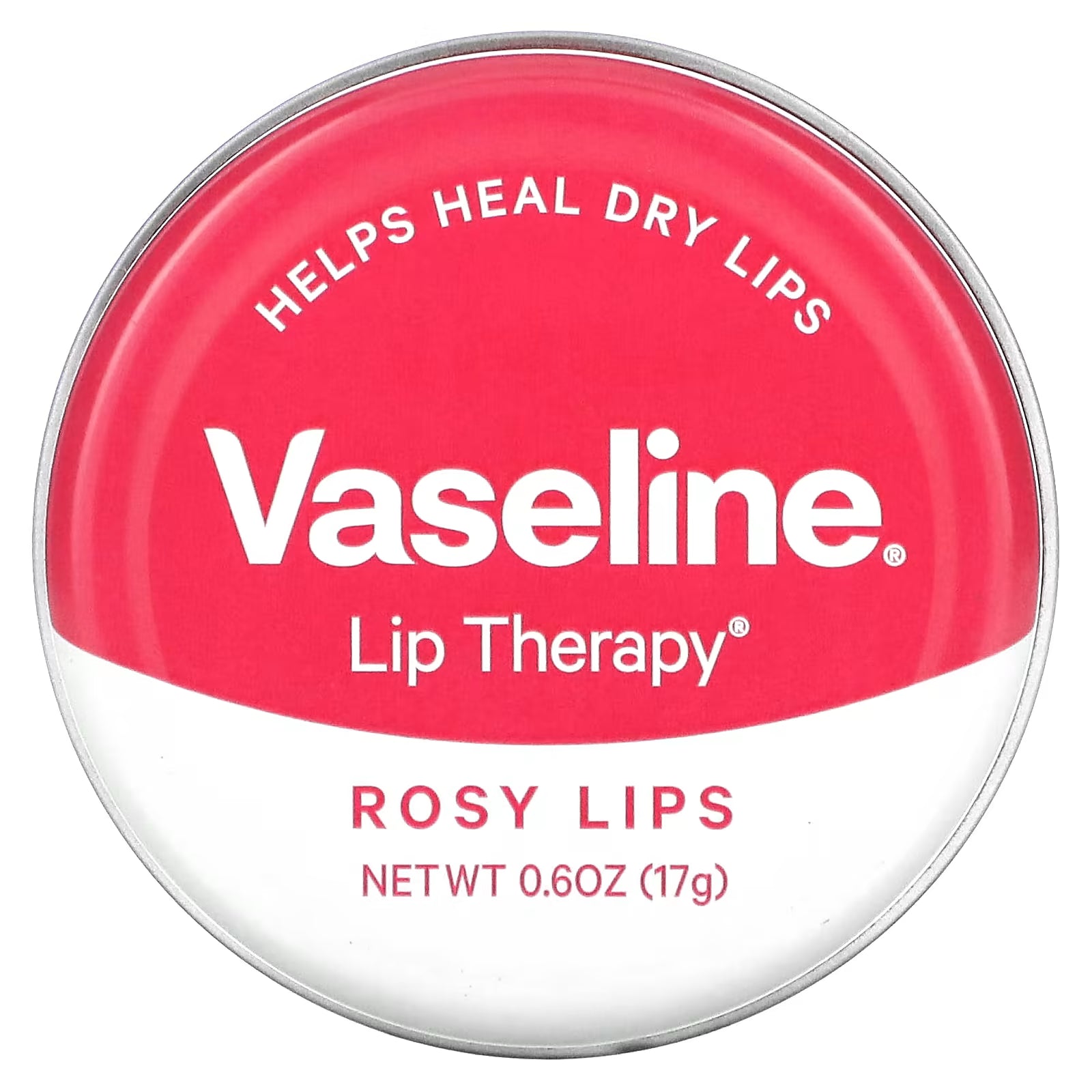 Vaseline Lip Therapy Rosy Lips – Soft Pink Tint & Long-Lasting Moisture (17 g)