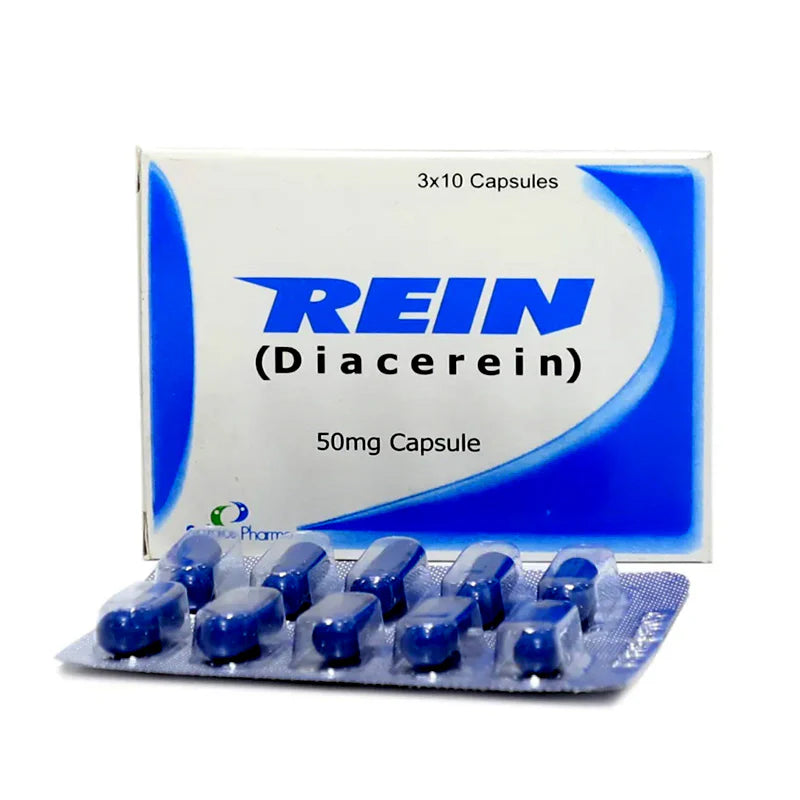 Rein 50mg Capsules (Diacerein) – Joint Pain and Osteoarthritis Support Medicine