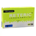 Reteric 100mg (Pregabalin) – Nerve Pain and Neuropathic Pain Relief Capsule