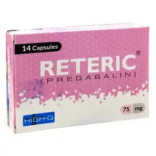 Reteric 75mg (Pregabalin) – Nerve Pain and Neuropathic Pain Relief Capsule