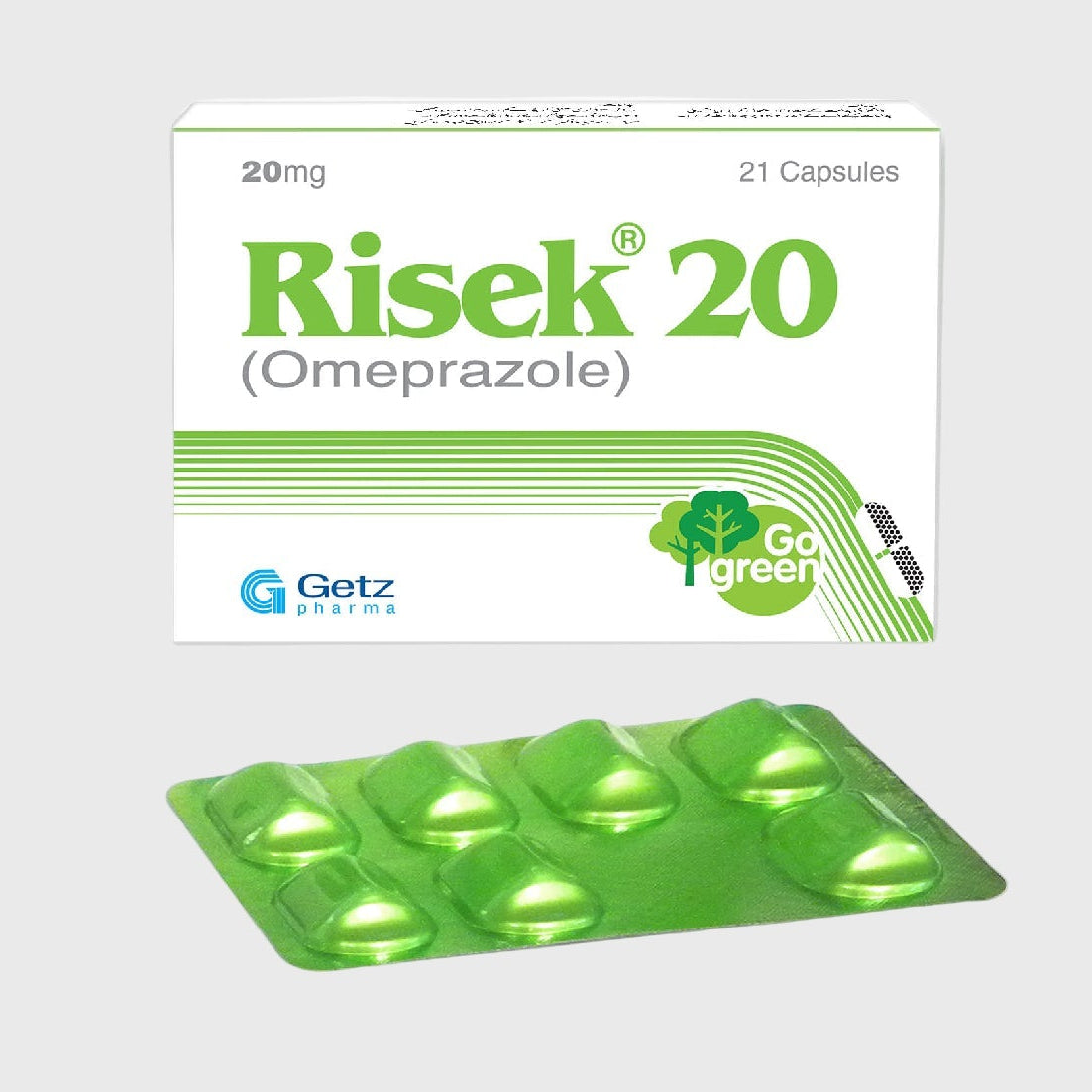 Risek 20mg Capsule
