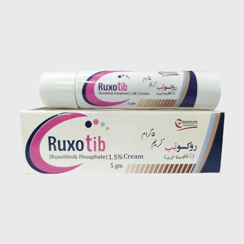 Ruxotib Cream 1.5% (Ruxolitinib Phosphate) 
