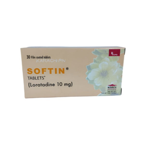 Softin Tablets 10mg 30s – For Allergy and Sneezing Relief
