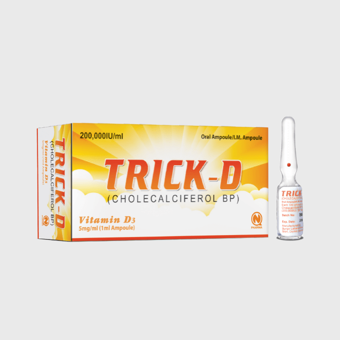 Trick D 200,000 IU Injection (5mg/1ml)