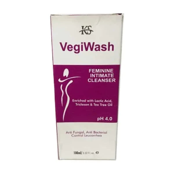 Vegiwash 100ml (Lactic Acid) – Feminine Intimate Cleanser for Vaginal Hygiene