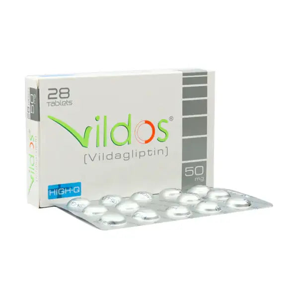 Vildos 50mg vildagliptin tablet for blood sugar control Pakistan