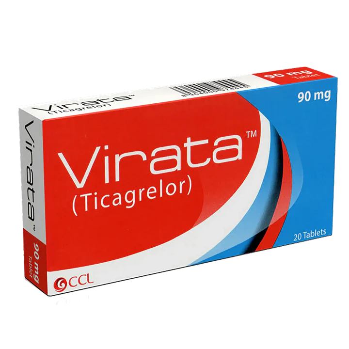 Virata 90mg Tablets – Treatment to Prevent Blood Clot and Heart Attack Risk