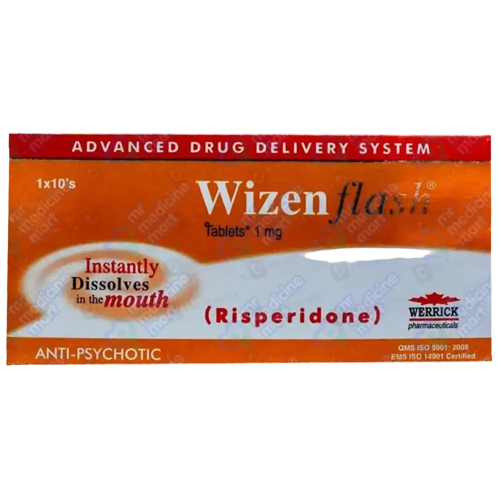 Wizen Flash Tablets 1mg – For Schizophrenia and Behavioural Disorder Management