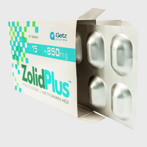 Zolid Plus 15/850mg Tablet
