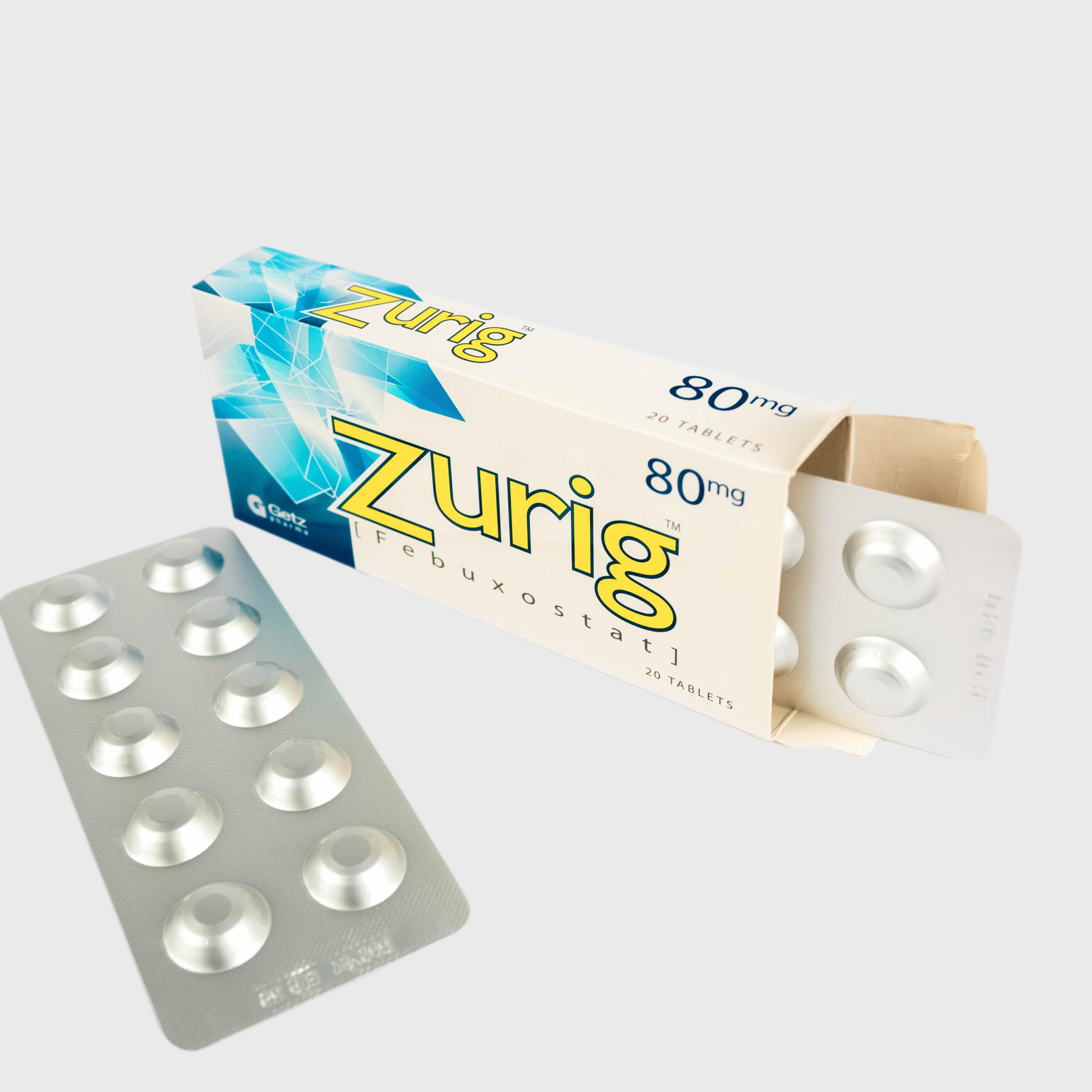 Zurig 80mg Tablet